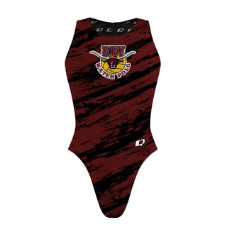 Rancho Buena Vista High School - Women's Waterpolo Swimsuit Cheeky Cut