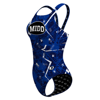 Middlebury Marlins 4 - Classic Strap Swimsuit