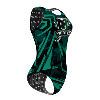 OCEANSIDE PIRATES - Women's Waterpolo Swimsuit Classic Cut