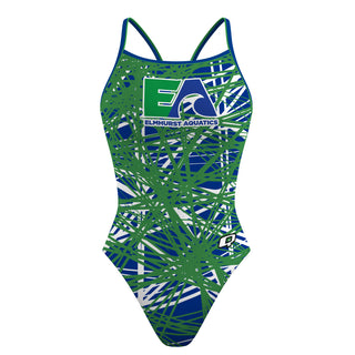 Elmhurst Aquatics - Skinny Strap Swimsuit