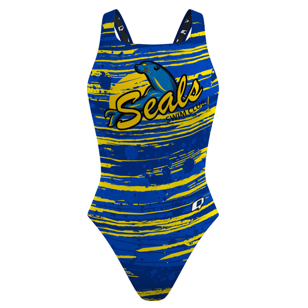 Pinole Seals Swim Team - Classic Strap Swimsuit – Q Team Store