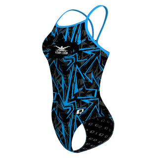 Labyrinth (3 colors) - Skinny Strap Swimsuit