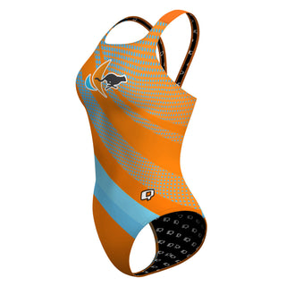 Cheetah Running Club - Classic Strap Swimsuit