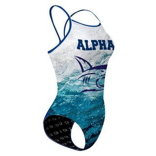 AlphaNew - Skinny Strap Swimsuit