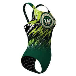 Wawasee Warriors - Classic Strap Swimsuit