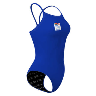 Klo MMM - Solid Skinny Strap Swimsuit - PERSONALIZED