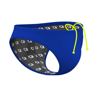Q Solid suits 24 - Solid Waterpolo Brief Swimsuit