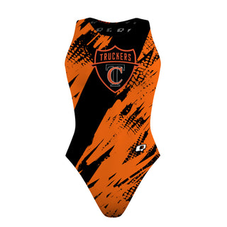 Truckers - Women's Waterpolo Swimsuit Classic Cut