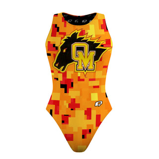 Oakdale Mustangs - Women's Waterpolo Swimsuit Classic Cut