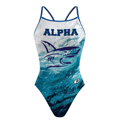 AlphaNew - Skinny Strap Swimsuit