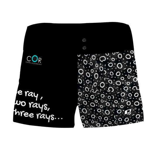 COR COUNTING RAYS logo - Women's Board Shorts