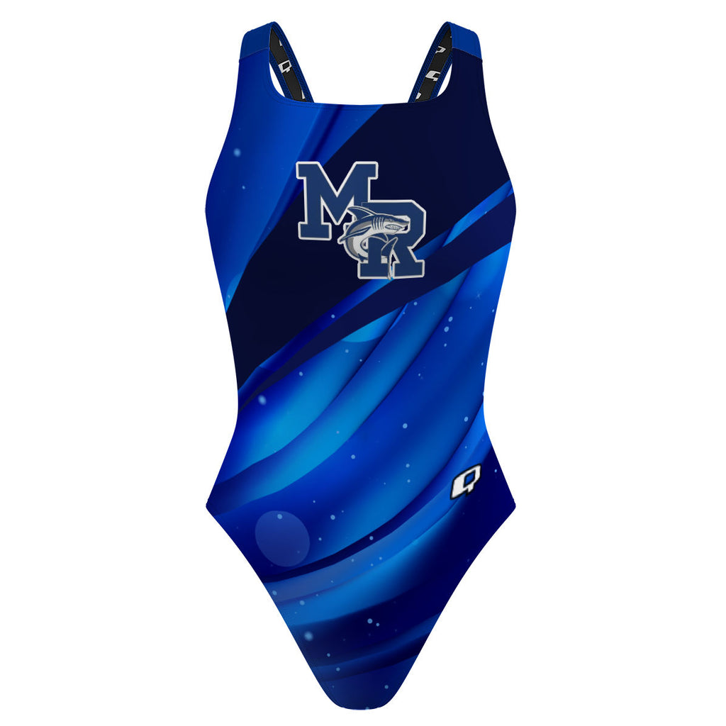 May River Sharks - Classic Strap Swimsuit – Q Team Store