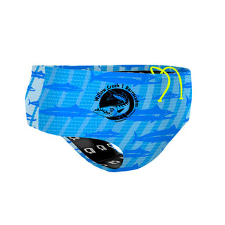 Willow Creek Barracudas - Classic Brief Swimsuit