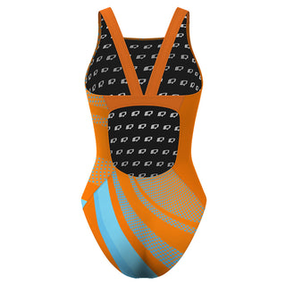 Cheetah Running Club - Classic Strap Swimsuit