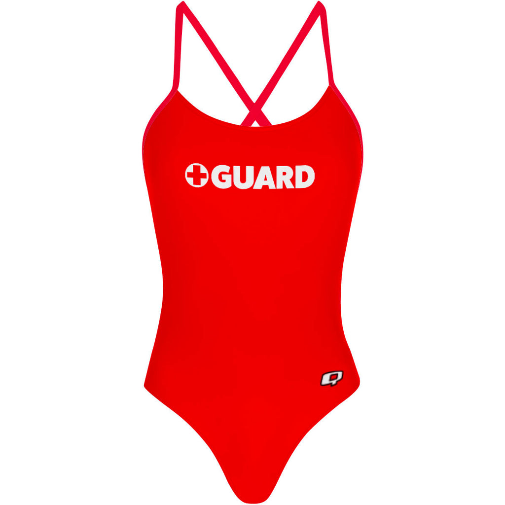 LIFEGUARD - Tieback One Piece Swimsuit – Q Team Store