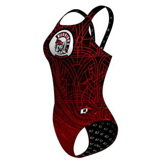 Troy High School - Classic Strap Swimsuit