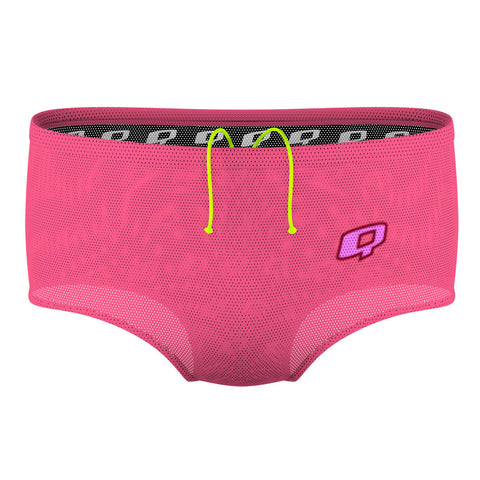 Pink - Mesh Drag Swimsuit