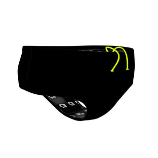 SOLID TEAM ONLY* BLACK - Classic Brief Swimsuit