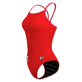 Utah Club Swimming RED - Skinny Strap Swimsuit