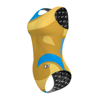 California’s gold rush - Women's Waterpolo Swimsuit Classic Cut