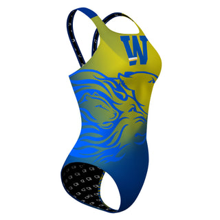 Widener Swim Team - Classic Strap Swimsuit