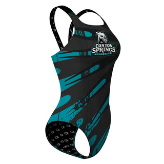 CANYON SPRINGS COUGARS - Classic Strap Swimsuit