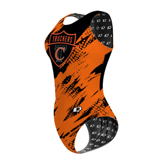 Truckers - Women's Waterpolo Swimsuit Classic Cut