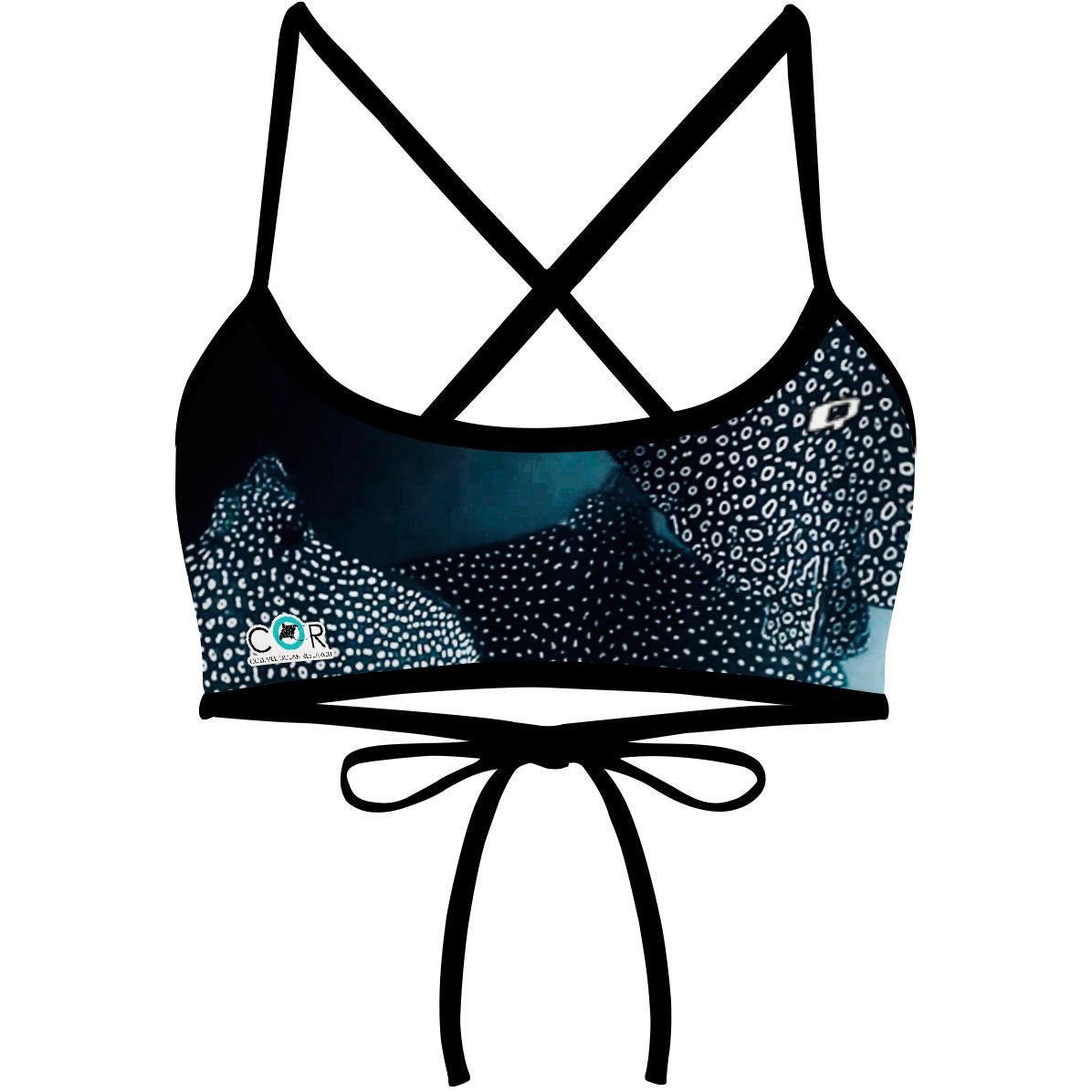 COR-BLUE RAY logo -  Ciara Tieback Bikini Top