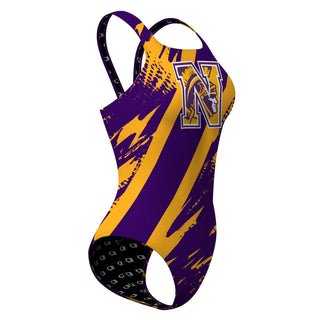 Northwestern Trojans - Classic Strap Swimsuit