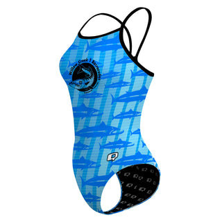 Willow Creek Barracudas - Skinny Strap Swimsuit