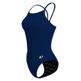 Q Solid suits 24 - Solid Skinny Strap Swimsuit