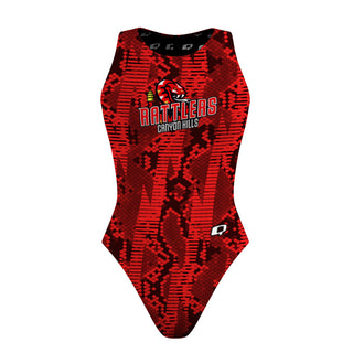 CANYON HILLS RATTLERS - Women's Waterpolo Swimsuit Classic Cut