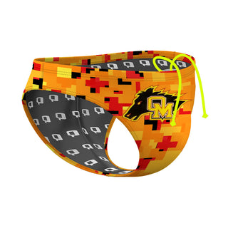 Oakdale Mustangs - Waterpolo Brief Swimsuit