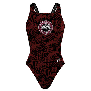Menomonie Mustangs - Classic Strap Swimsuit