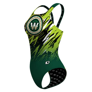 Wawasee Warriors - Classic Strap Swimsuit