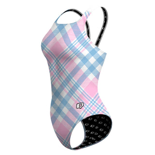 Border City 1 - Classic Strap Swimsuit