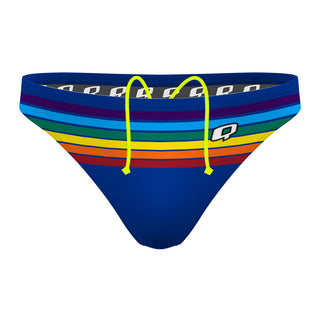 Atlanta Rainbow Trout Club - Stripe Men's Swim - Waterpolo Brief Swimsuit