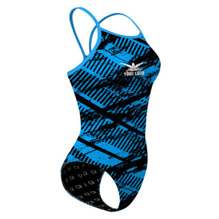 Grunge (2 colors) - Skinny Strap Swimsuit