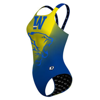 Widener Swim Team - Classic Strap Swimsuit