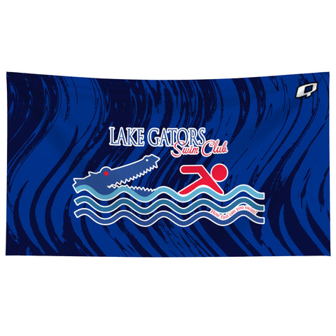 LAKE GATORS 22 2 - Microfiber Swim Towel