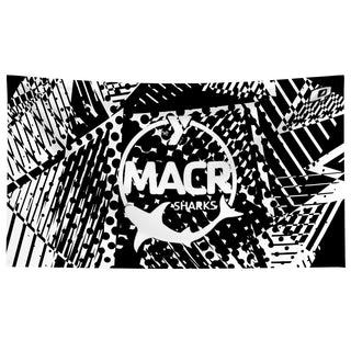 MACR Sharks - Microfiber Swim Towel