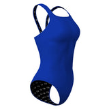 Q Solid suits 24 - Solid Classic Strap Swimsuit