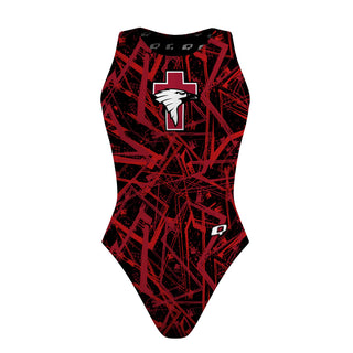 Santa Fe Christian Eagles - Women's Waterpolo Swimsuit Classic Cut