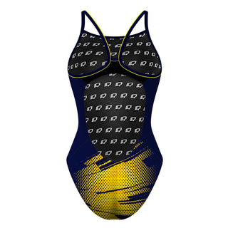 Team Charlotte - Skinny Strap Swimsuit