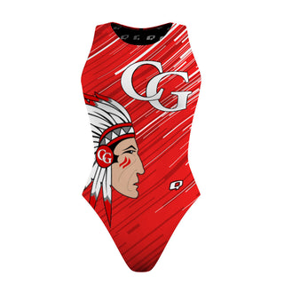 Cardinal Gibbons Chiefs - Women's Waterpolo Swimsuit Classic Cut