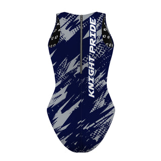 San Marcos Knights Pride - Women's Waterpolo Swimsuit Classic Cut