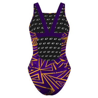 Hunter College Hawks - Classic Strap Swimsuit