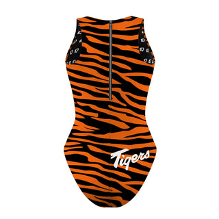 Roseville High School Tigers - Women's Waterpolo Swimsuit Classic Cut