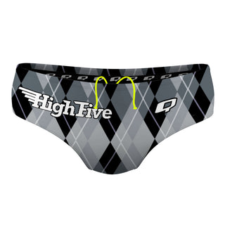 High Five white logo - Classic Brief