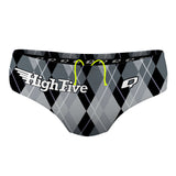 High Five white logo - Classic Brief